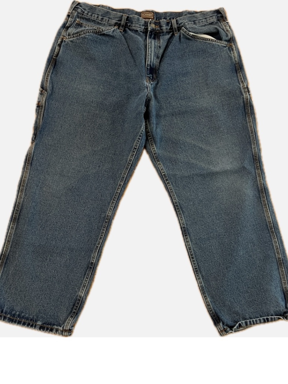 C.E. Schmidt Utility Work Jeans Men 42x30 Blue Relaxed